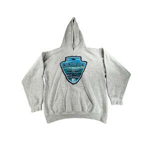 Minocqua Outdoor Experience WI Grey Hoodie Medium